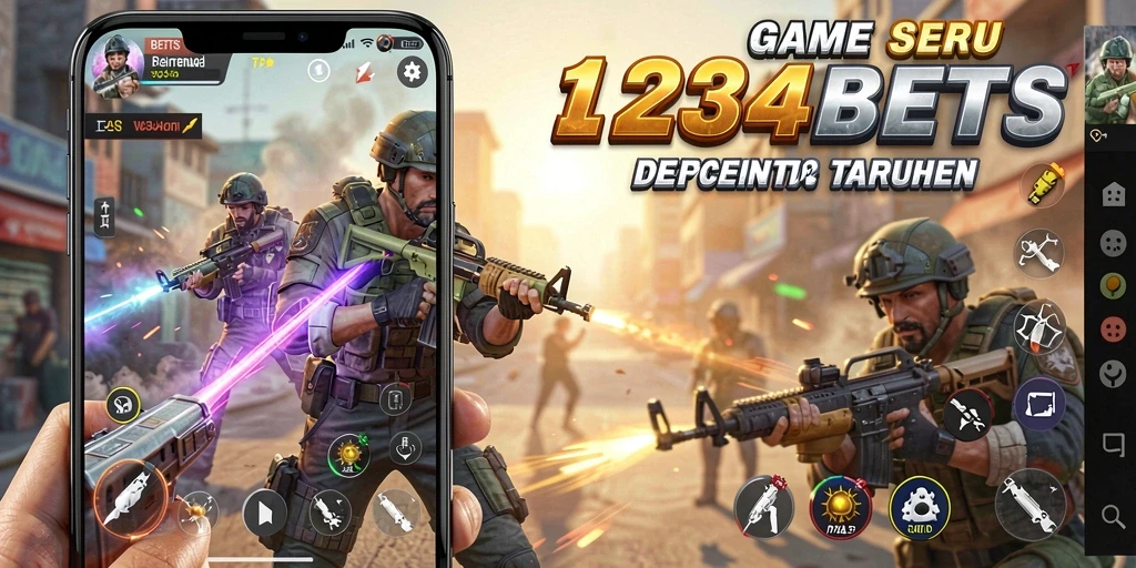 Tampilan menarik dari gameplay 1234BETS yang mendebarkan.