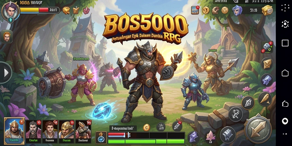 Gameplay menarik dari BOS5000 dengan grafis menakjubkan.