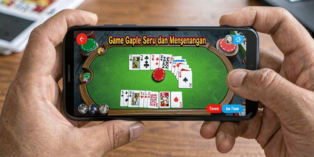 Tangkap momen seru bermain Gaple di FW66.