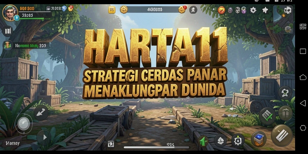 Screenshot HARTA11 menunjukkan aksi seru dalam permainan strategi.