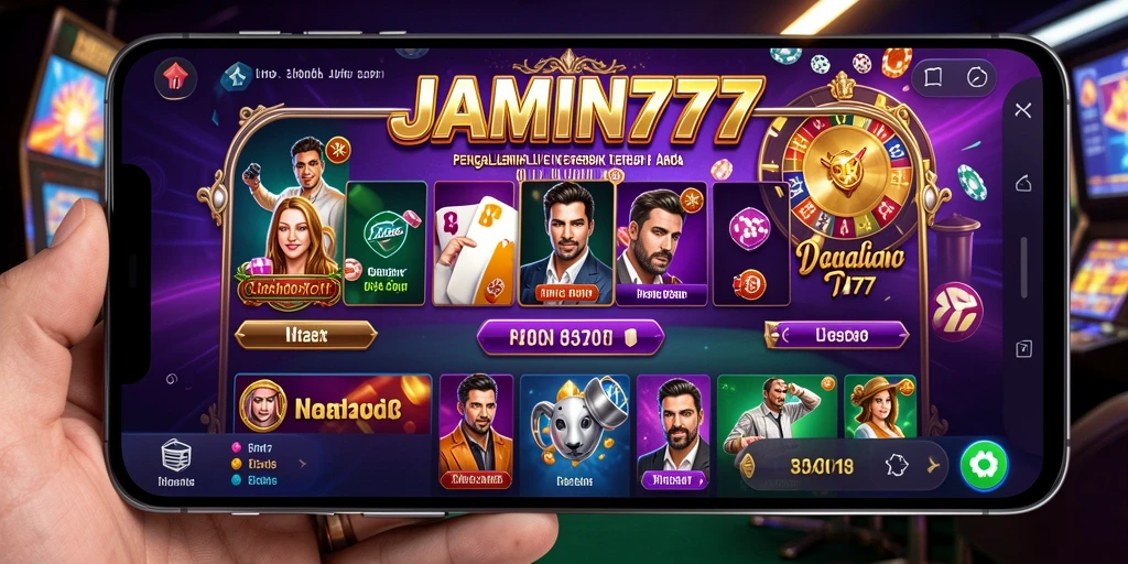 Gameplay menegangkan dengan dealer langsung di JAMIN777.