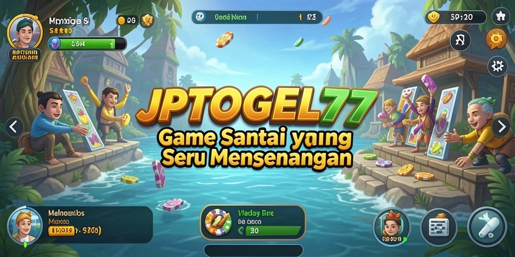 Tampilan seru gameplay JPTOGEL77 yang menarik dan menyenangkan.