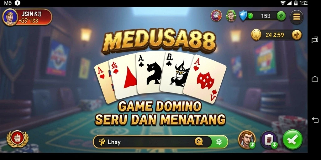 Tampilan gameplay seru dari MEDUSA88 yang menarik perhatian.