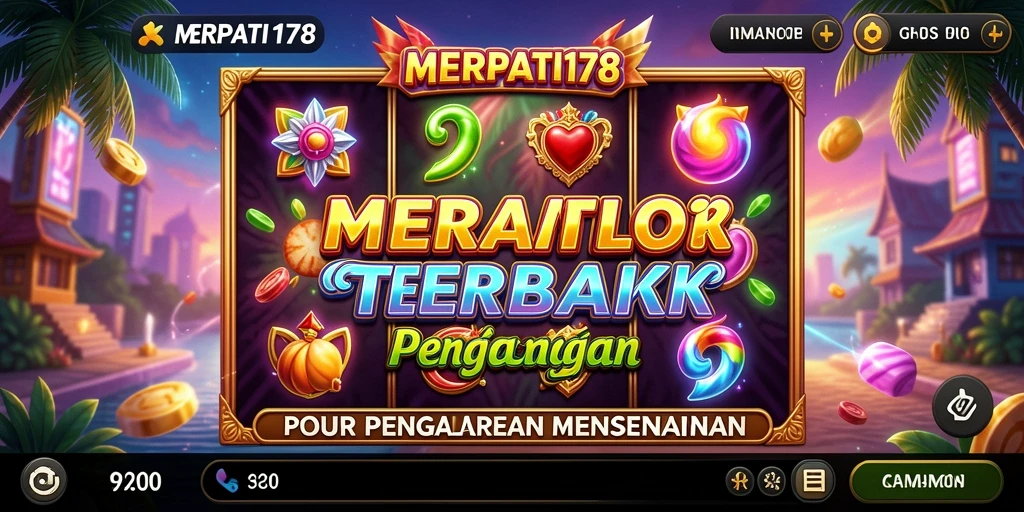 Screenshot gameplay <strong>MERPATI178</strong> menunjukkan keseruan bermain slot.