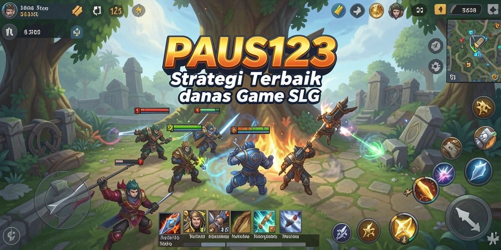 Tampilan menarik dari gameplay SLG PAUS123 yang menantang.