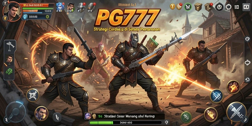 Gameplay mendebarkan dari PG777 yang menampilkan strategi serangan cerdas.