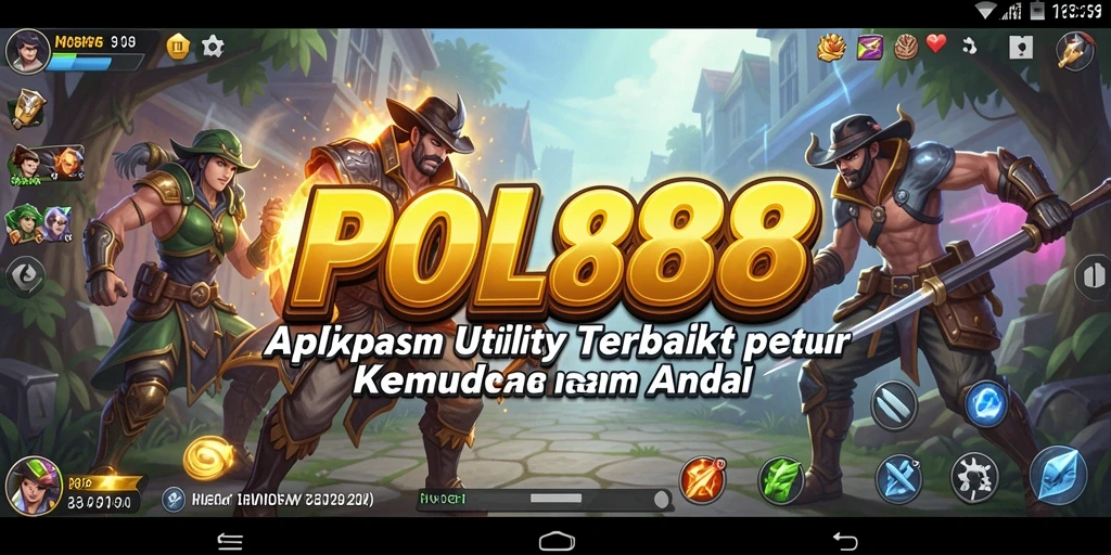 Tampilan antarmuka POL88 yang sederhana dan fungsional.