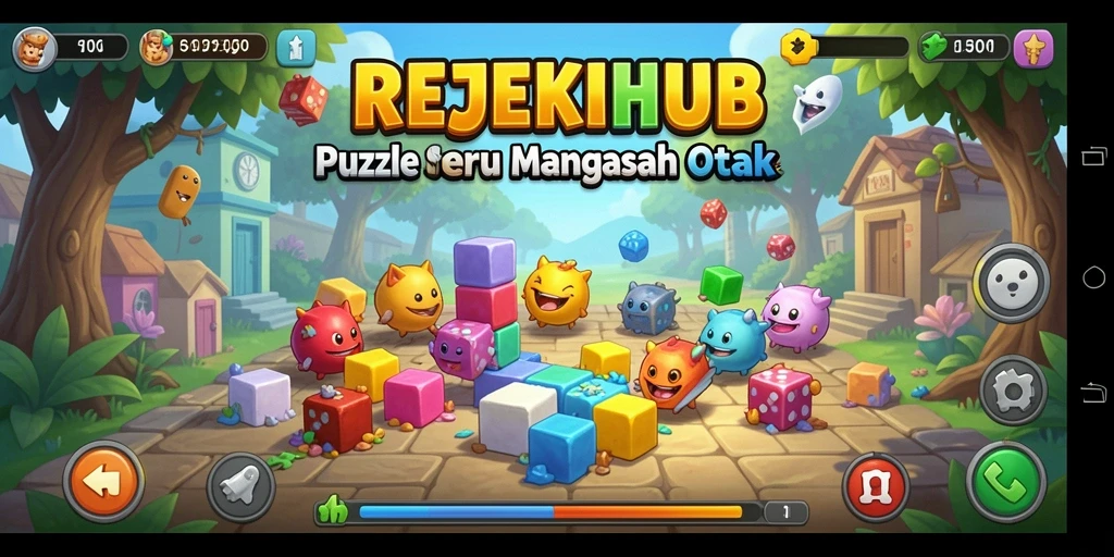 Tangkapan layar REJEKIHUB menampilkan gameplay Puzzle yang menarik.