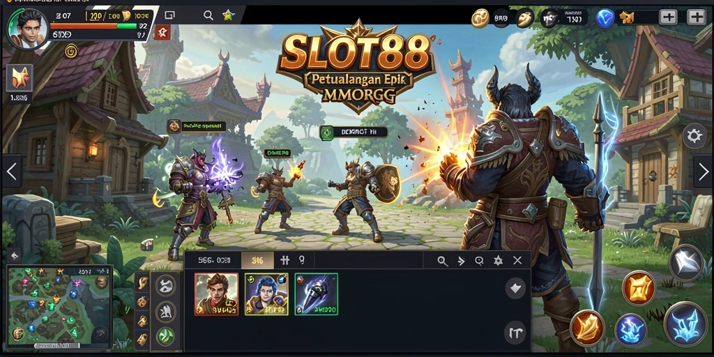 Gameplay epik dan petualangan menantang di SLOT88.