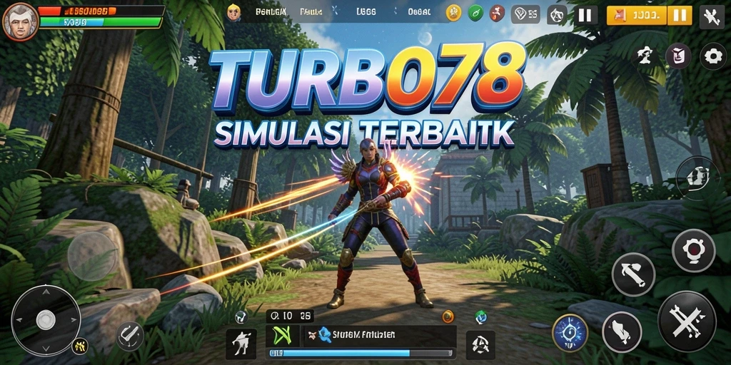 Tampilan gameplay TURBO78 yang menarik dan realistis.