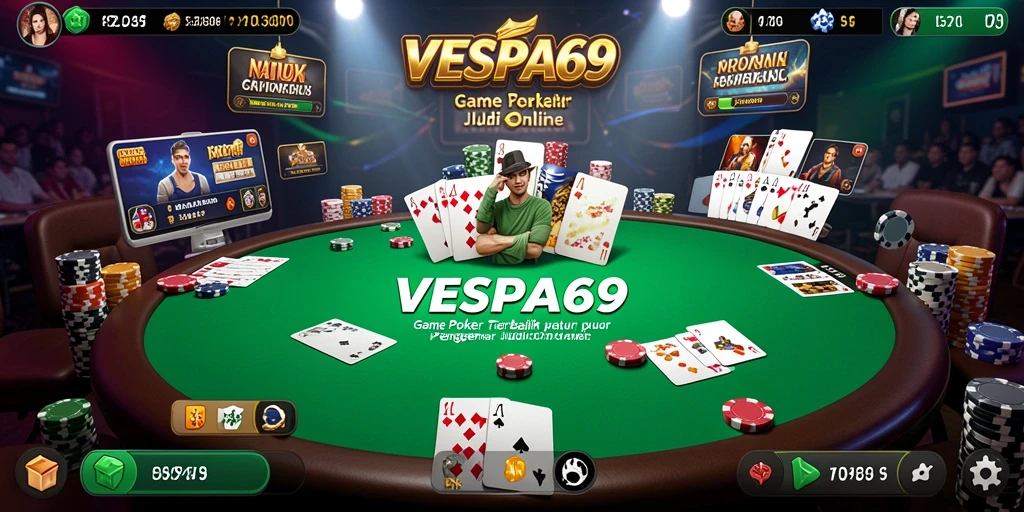 Tampilan menarik dari gameplay VESPA69 yang mengasyikkan.