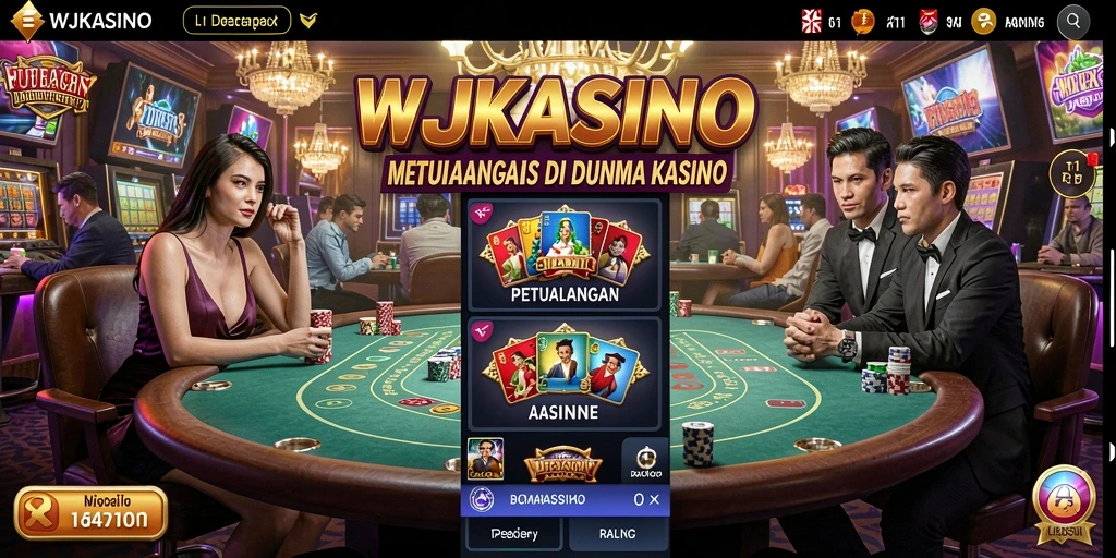 Tampilan gameplay WJKASINO yang mendebarkan dan penuh warna.
